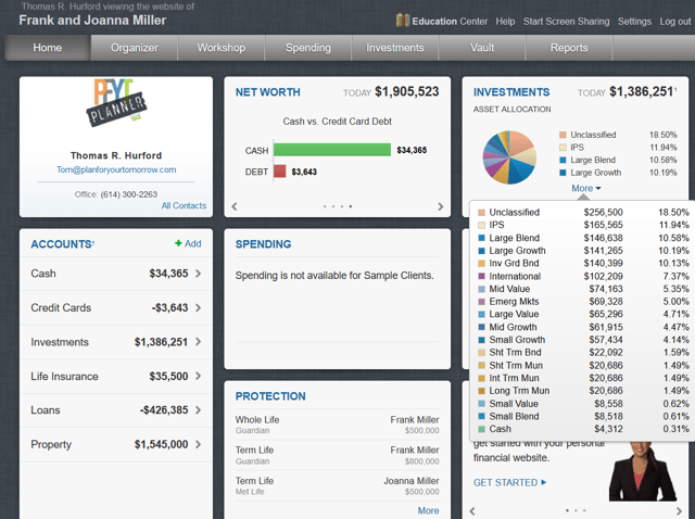 PFYT Planner Interactive Financial Plannning Screenshot 1